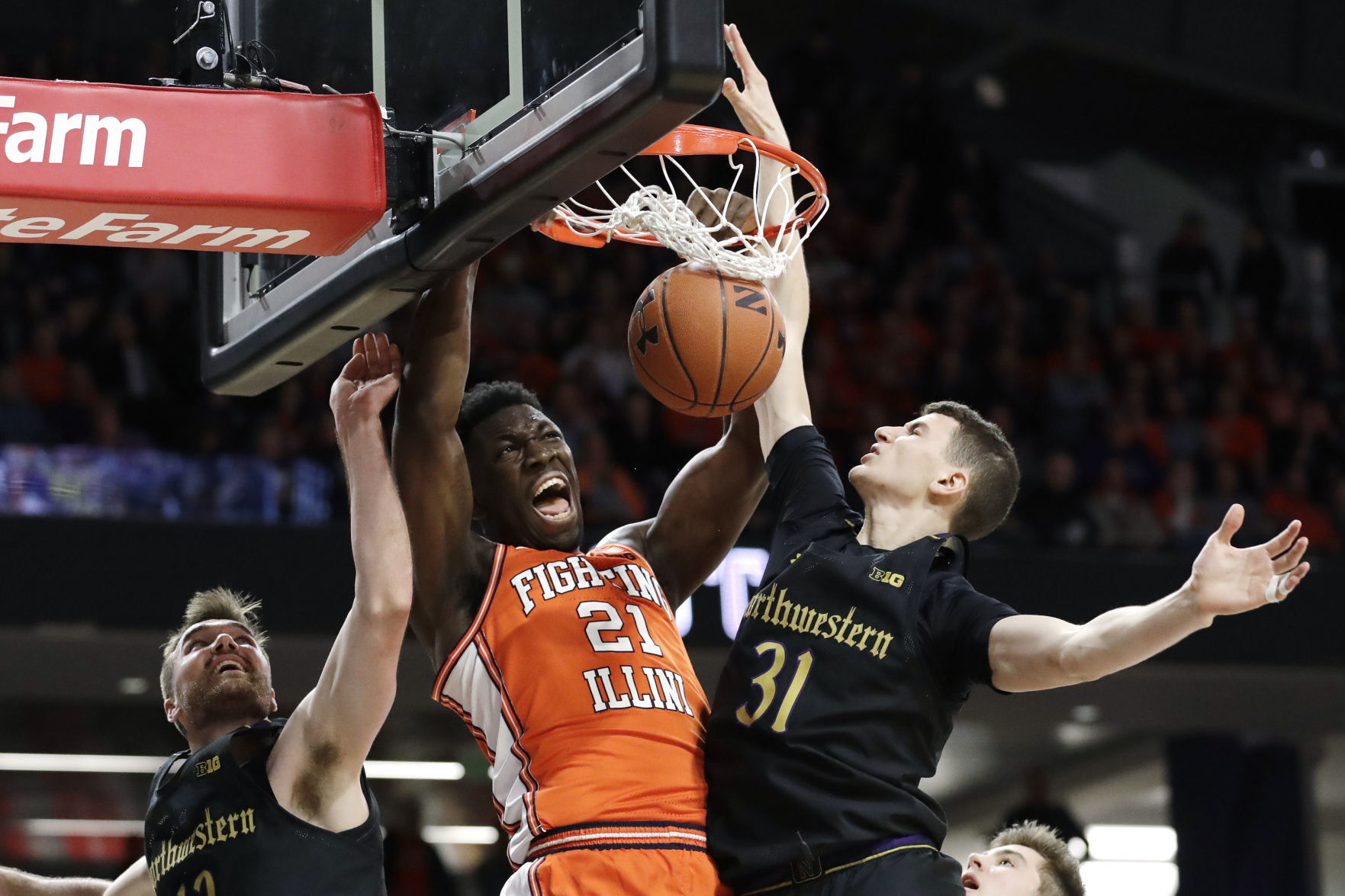 Illinois Northwestern Basketball